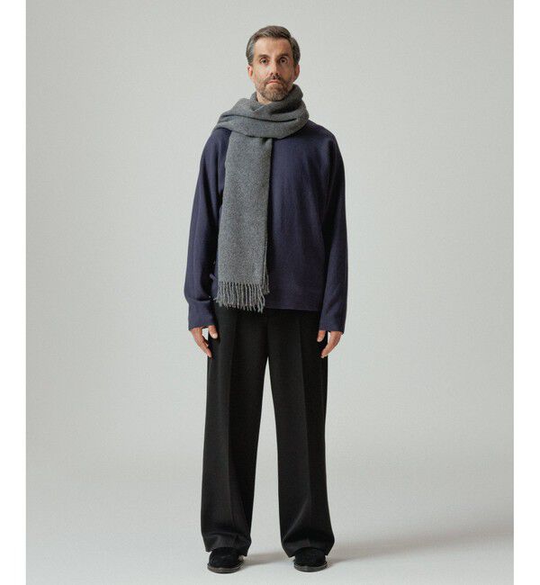ADAM ET ROPE'「【THE INOUE BROTHERS...together with ADAM ET ROPE'】EX Brushed Scarf」|マフラー|