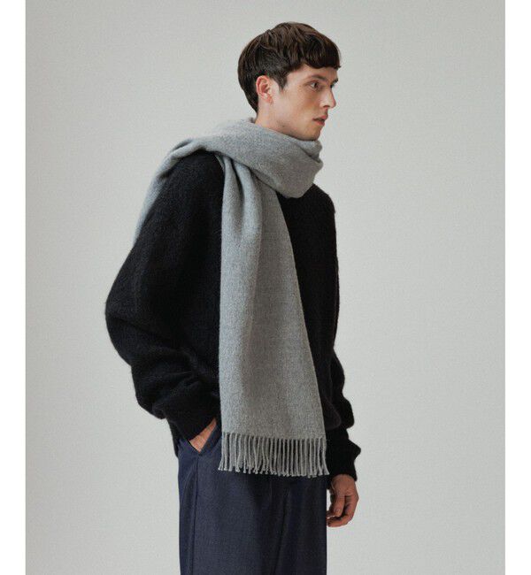 ADAM ET ROPE'「【THE INOUE BROTHERS...together with ADAM ET ROPE'】EX Brushed Scarf」|マフラー|