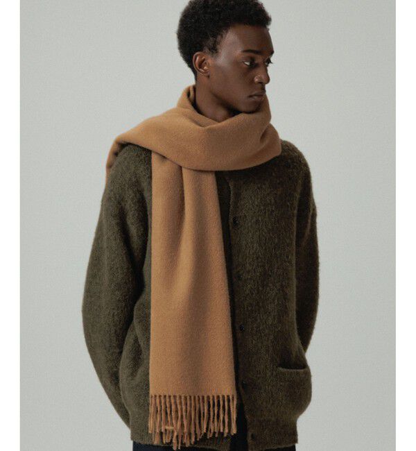 ADAM ET ROPE'「【THE INOUE BROTHERS...together with ADAM ET ROPE'】EX Brushed Scarf」|マフラー|