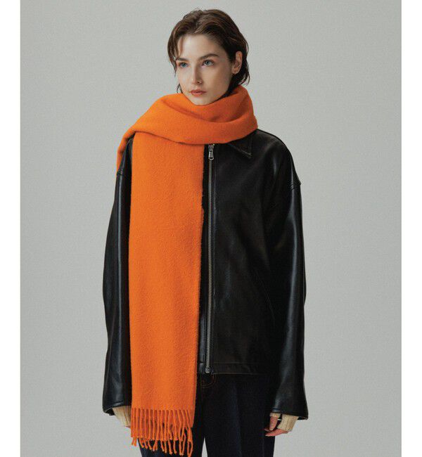 ADAM ET ROPE'「【THE INOUE BROTHERS...together with ADAM ET ROPE'】EX Brushed Scarf」|マフラー|