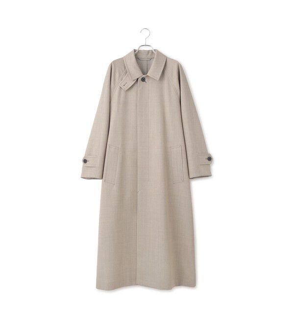 ADAM ET ROPE'「【サステナブル】バルマカーンマキシコート」|ステンカラーコート|
