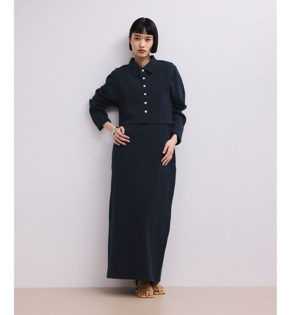 ADAM ET ROPE'「【WEB限定】カーディガンセットワンピース」|ワンピース|
