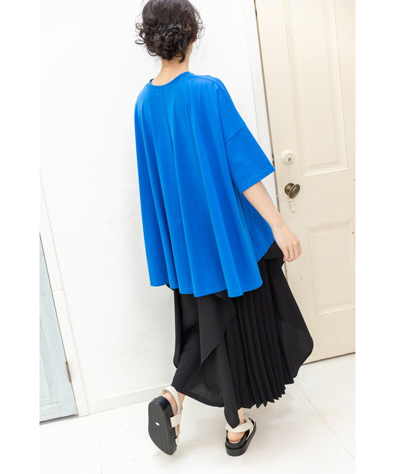  「プリーツ切替カスケードスカート」|スカート|