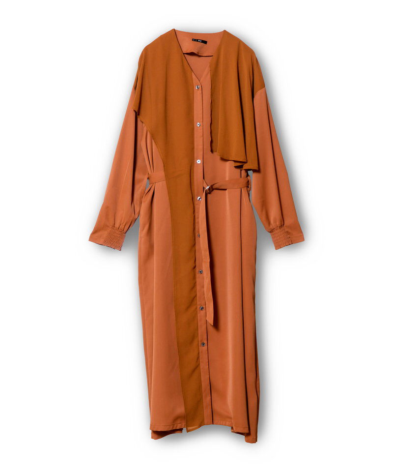  「シフォンレイヤードワンピース」|ワンピース|