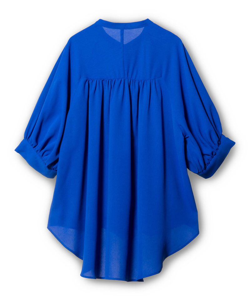  「変形ラグランギャザーブラウス」|シャツ・ブラウス|