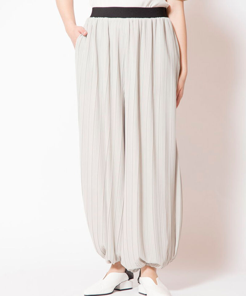  「ランダムプリーツハーレムパンツ」|その他|L .GRAY