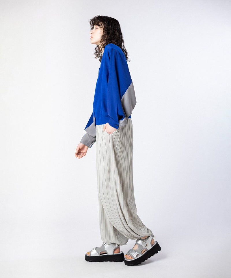  「ランダムプリーツハーレムパンツ」|その他|