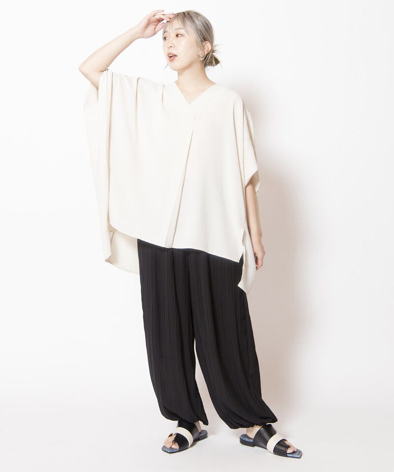  「ランダムプリーツハーレムパンツ」|その他|