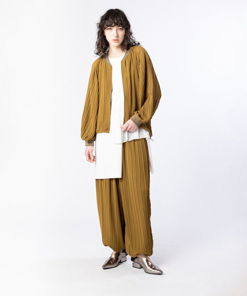  「ランダムプリーツハーレムパンツ」|その他|