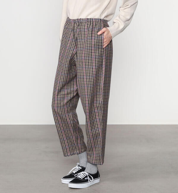 DANTON「DANTON | ウール イージーパンツ WOMEN」|チノ|