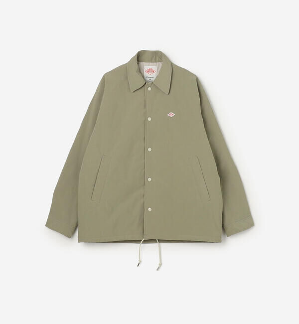 DANTON「DANTON | ピーチタフタ 中綿コーチジャケット MEN」|ダウン|