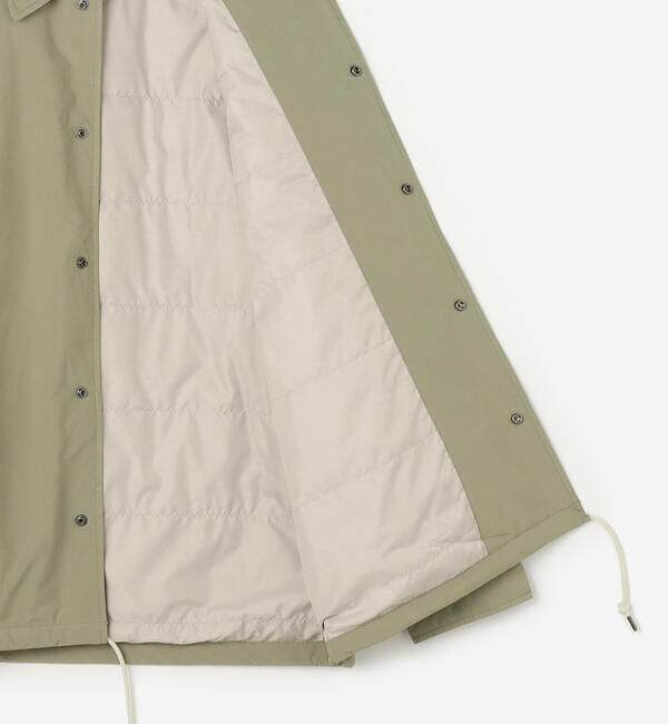 DANTON「DANTON | ピーチタフタ 中綿コーチジャケット MEN」|ダウン|