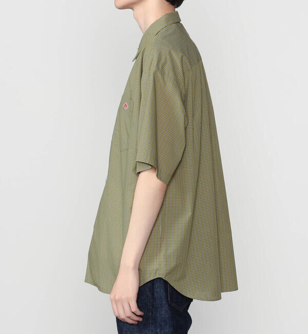 DANTON「DANTON | ボイルポプリン 半袖ワークシャツ MEN」|シャツ・ブラウス|