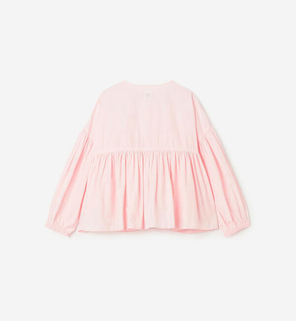 ORCIVAL「ORCIVAL | コットンポプリン ギャザー長袖シャツ WOMEN」|シャツ・ブラウス|