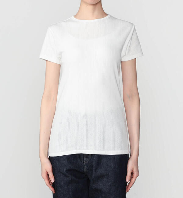  「YOUNG & OLSEN The DRYGOODS STORE | コットン 半袖Tシャツ WOMEN」|Tシャツ・カットソー|