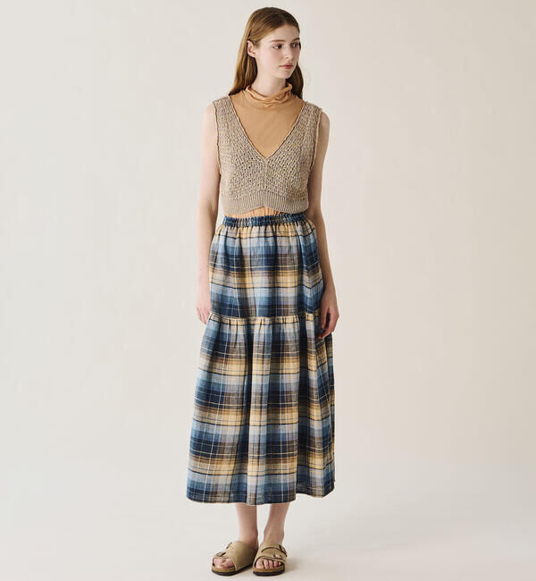 UNFIL「UNFIL | ハニーコンボ メッシュニットベスト WOMEN」|ベスト・ジレ|