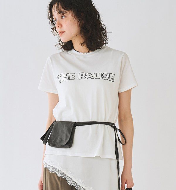 THE PAUSE「＜WEB限定カラーあり＞【THE PAUSE】THE PAUSE Tシャツ」|Tシャツ・カットソー|