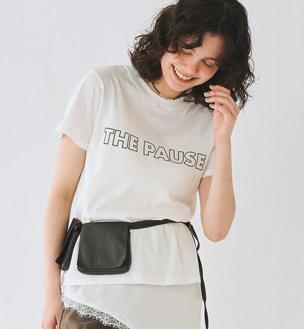 THE PAUSE「＜WEB限定カラーあり＞【THE PAUSE】THE PAUSE Tシャツ」|Tシャツ・カットソー|