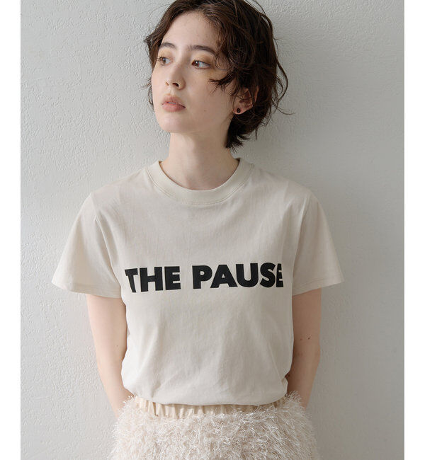 THE PAUSE「＜WEB限定カラーあり＞【THE PAUSE】THE PAUSE Tシャツ」|Tシャツ・カットソー|