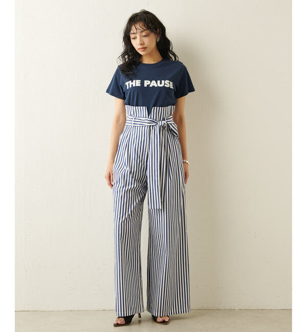 THE PAUSE「＜WEB限定カラーあり＞【THE PAUSE】THE PAUSE Tシャツ」|Tシャツ・カットソー|