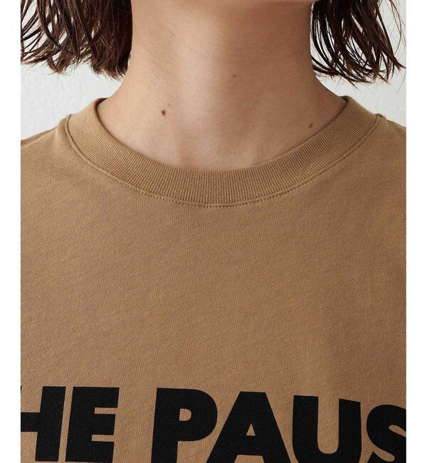 THE PAUSE「＜WEB限定カラーあり＞【THE PAUSE】THE PAUSE Tシャツ」|Tシャツ・カットソー|