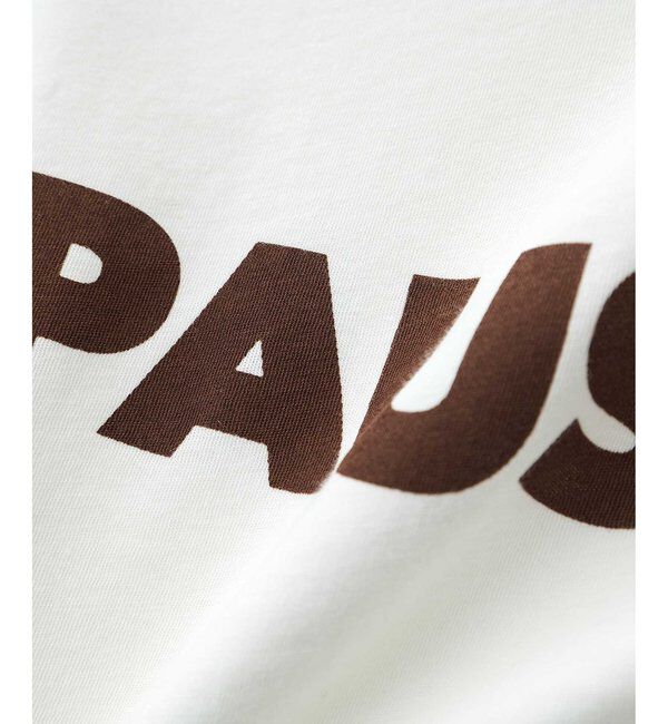 THE PAUSE「＜WEB限定カラーあり＞【THE PAUSE】THE PAUSE Tシャツ」|Tシャツ・カットソー|