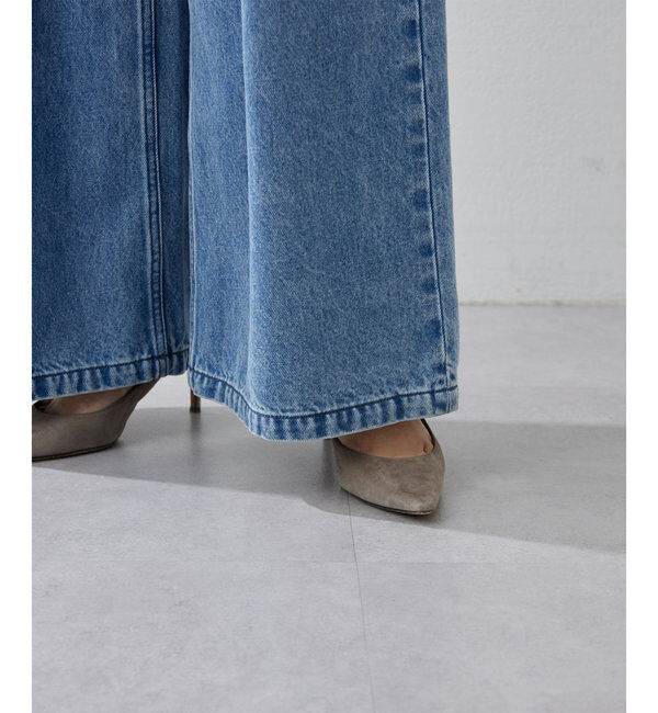  「デニムタックパンツ」|デニム|