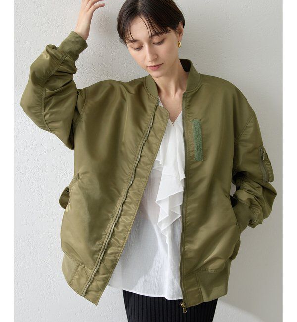  「《12/27 予約スタート》【インフルエンサーコラボ】ナイロンMA-1」|その他|