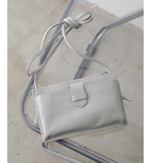 Hoaw.「【インフルエンサーコラボ】スマホウォレットショルダーバッグ3」|トートバッグ|ライトグレー