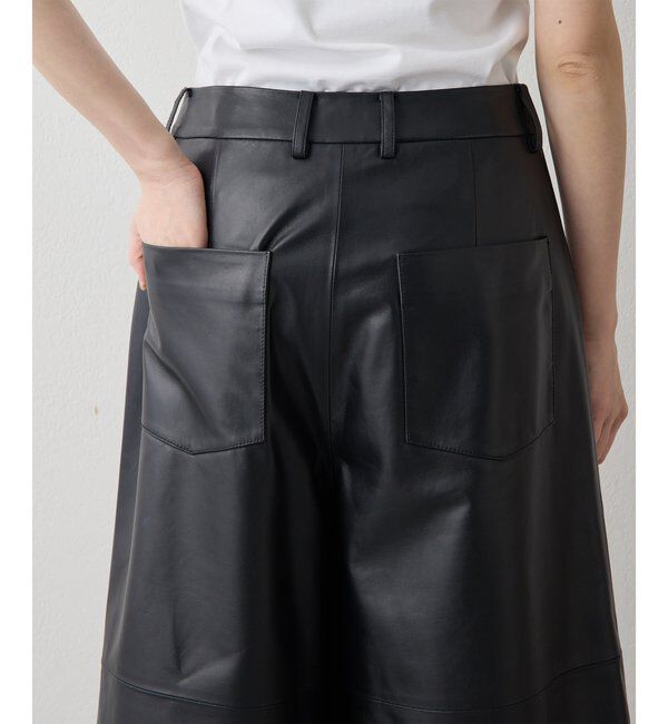  「レザーハーフパンツ」|チノ|