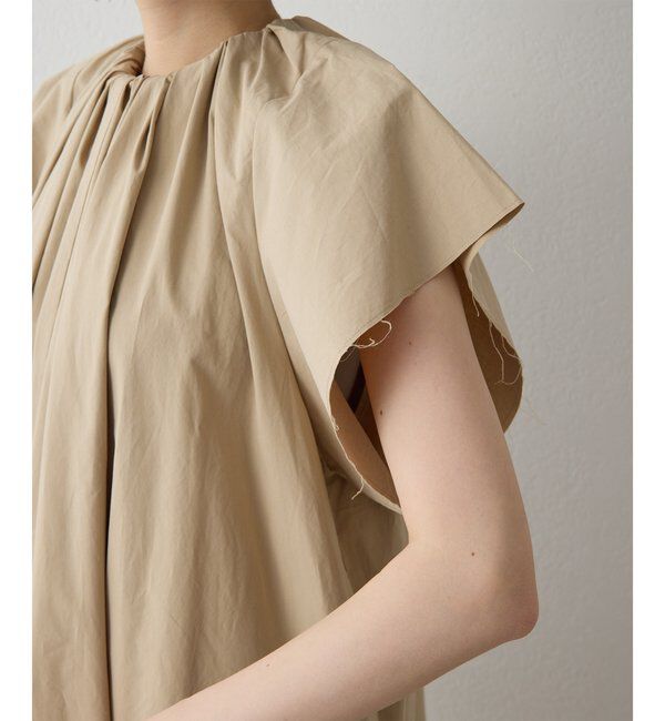  「ギャザータイプライターワンピース」|ワンピース|