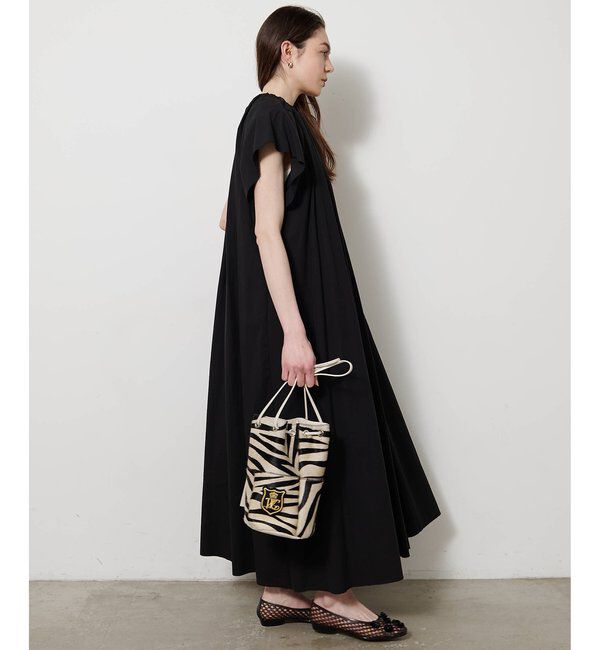  「ギャザータイプライターワンピース」|ワンピース|