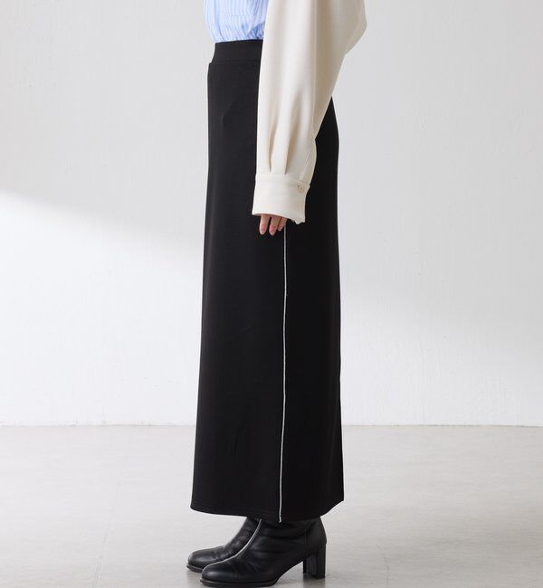  「【伸縮性◎】サイドラメダンボールタイトスカート/セレモニー」|スカート|