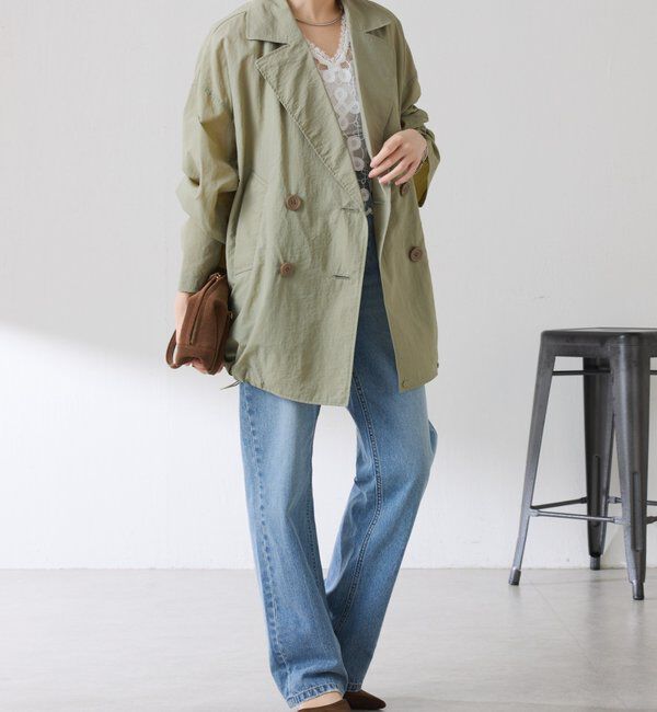  「エアーナイロンミドルトレンチコート」|その他|