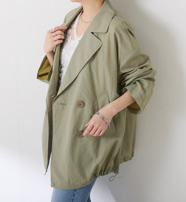  「エアーナイロンミドルトレンチコート」|その他|