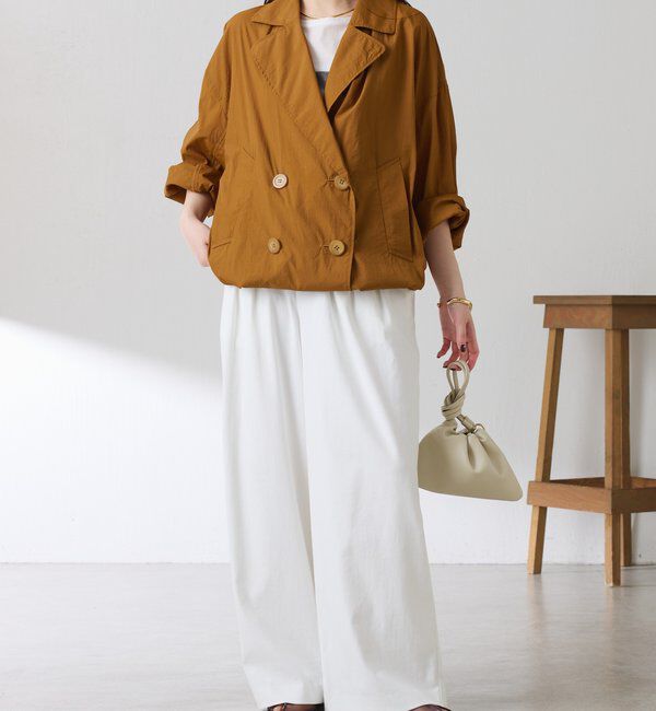  「エアーナイロンミドルトレンチコート」|その他|