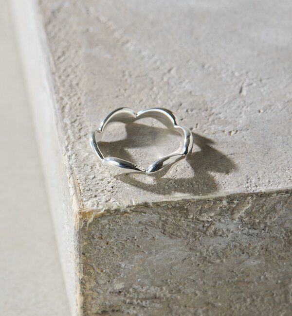  「【Sivelle./シヴェル】Silver925 ウェーブリング」|リング|シルバー系