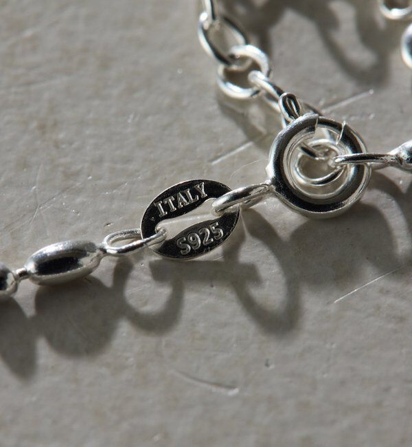  「【Sivelle./シヴェル】Silver925グレインチェーンネックレス」|リング|