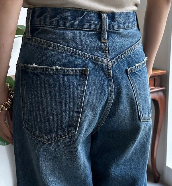  「【ベストセラーアイテム】カーブデニム」|デニム|