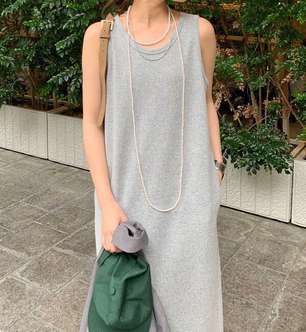  「【全骨格細見え】ブークレーダンボールタンクワンピース」|ワンピース|