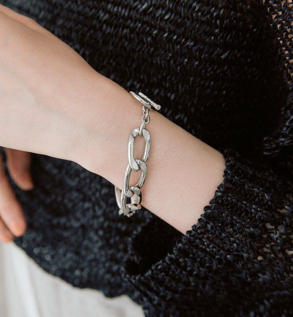  「予約【手元に存在感をプラス】キヘイブレスレット」|ブローチ・コサージュ|シルバー