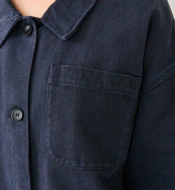  「裾レースツイルジャケット」|ブルゾン・スタジャン|