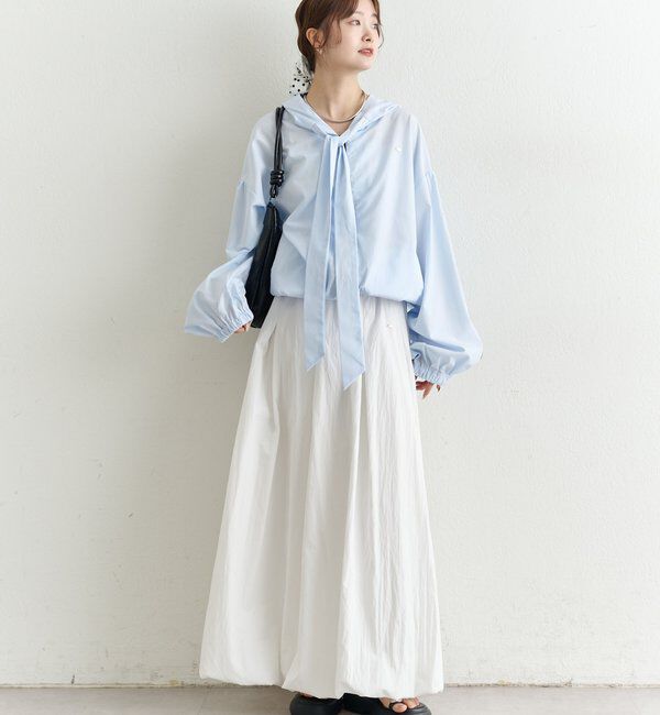  「ボウタイフーディブルゾン」|ブルゾン・スタジャン|