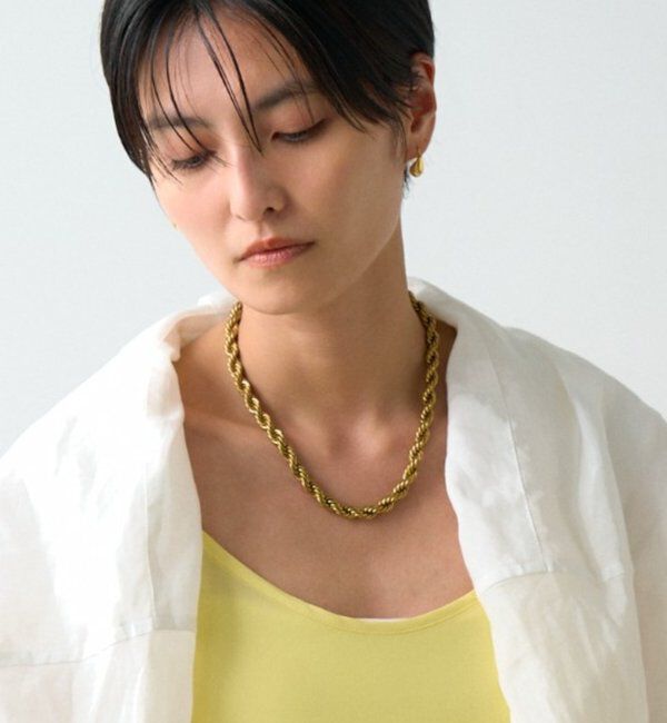  「【GALENA/ガレナ】ツイストネックレス」|ネックレス|