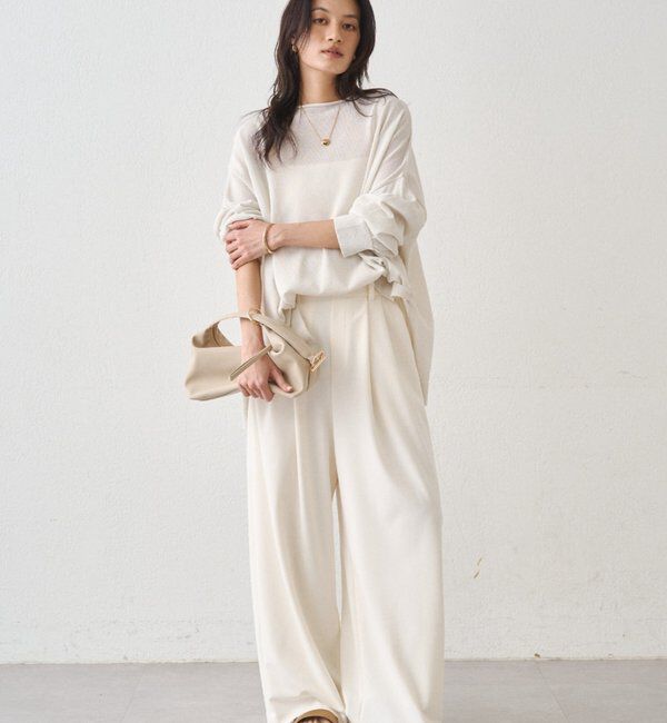  「和紙天竺ニット」|ニット・セーター|