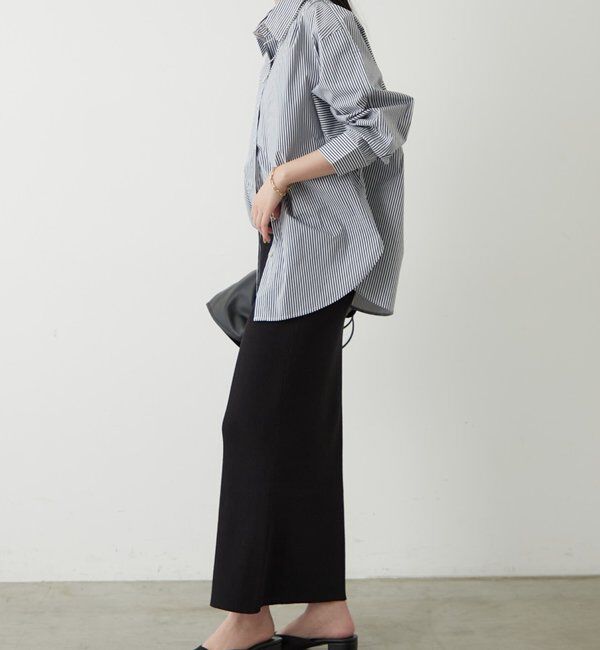  「ストライプBigシャツ」|シャツ・ブラウス|