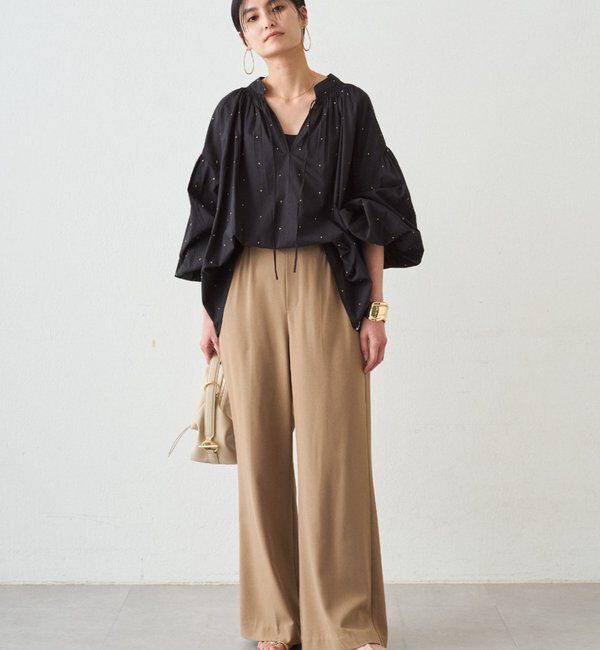  「イージーフレアパンツ」|チノ|