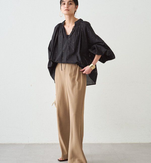  「イージーフレアパンツ」|チノ|