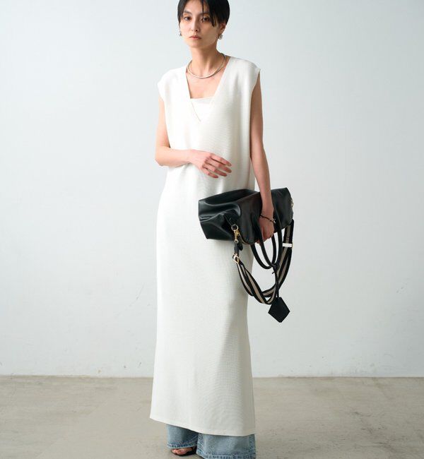  「【JAPAN MADE】マキシVワンピース」|ワンピース|