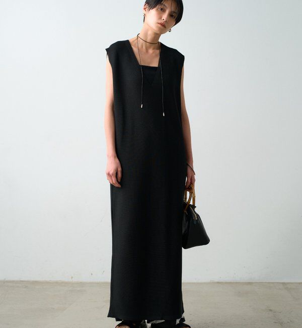  「【JAPAN MADE】マキシVワンピース」|ワンピース|